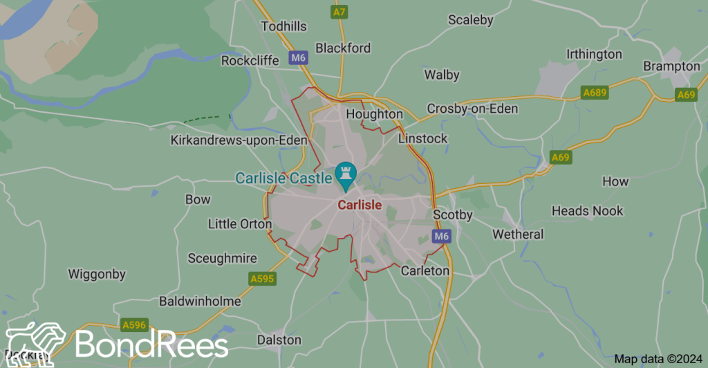 Locations our private detectives cover in Carlisle